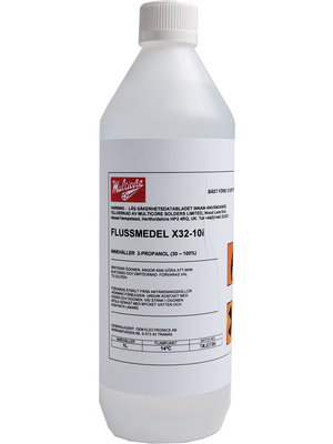 Multicore - X32-10I 1L - Flux-powder 1000 ml, X32-10I 1L, Multicore