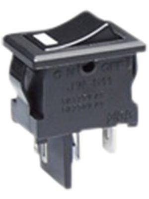NKK - JWS11RAAC - Rocker switch, on-off, 10 A, JWS11RAAC, NKK