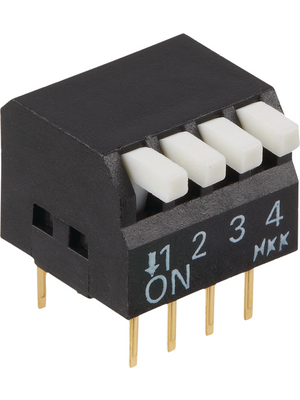 NKK - JS0304PP4-S - DIP switch 4P, JS0304PP4-S, NKK