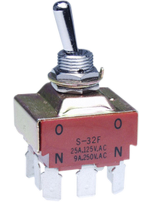 NKK - S32F - Toggle switch on-on 3P, S32F, NKK
