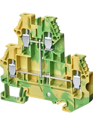 Omron Industrial Automation - XW5G-S4.0-1.1-2 - Terminal block XW5G N/A green / yellow, 0.14...6 mm2, XW5G-S4.0-1.1-2, Omron Industrial Automation
