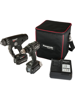 Panasonic Power Tools - EYC2019LJ32 - Cordless driver and hammer kit 18 V  / 5 Ah Li-Ion, EYC2019LJ32, Panasonic Power Tools