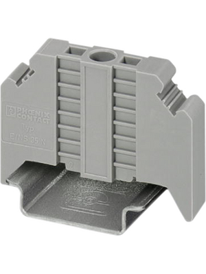 Phoenix Contact - E/NS 35 N - End Clamp N/A 48.6 x 9.2 x 32.8 mm grey, 800886, E/NS 35 N, Phoenix Contact