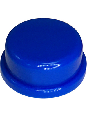 RND Components - RND 210-00232 - Cap blue round 10x5.7 mm, RND 210-00232, RND Components