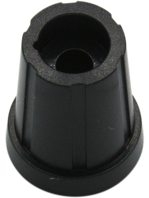 RND Components - RND 210-00288 - Instrument knob, black, 6.0 mm D Shaft, RND 210-00288, RND Components