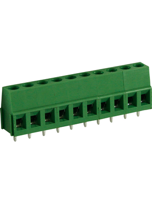 RND Connect - RND 205-00042 - PCB Terminal Block Pitch 5 mm horizontal 10P, RND 205-00042, RND Connect