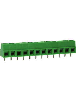 RND Connect - RND 205-00242 - PCB Terminal Block Pitch 5.08 mm horizontal 12P, RND 205-00242, RND Connect