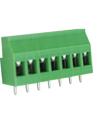 RND Connect - RND 205-00292 - PCB Terminal Block Pitch 5.08 mm horizontal 7P, RND 205-00292, RND Connect