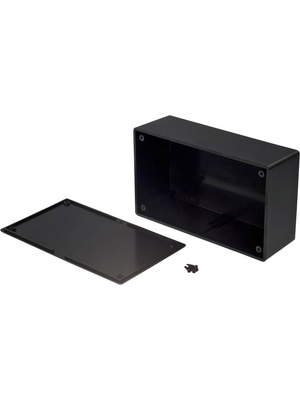 RND Components - RND 455-00097 - Plastic enclosure 90 x 151 x 53.2 mm black ABS N/A, RND 455-00097, RND Components