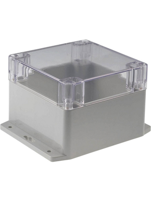 RND Components - RND 455-00268 - Plastic enclosure 120 x 120 x 90 mm light grey PC IP 65 N/A, RND 455-00268, RND Components