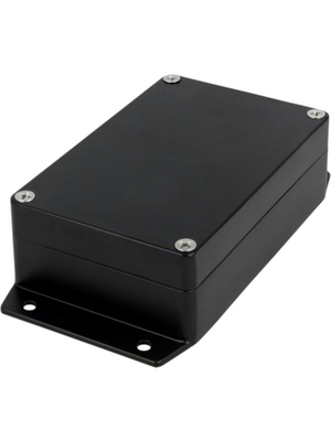 RND Components - RND 455-00437 - Metal enclosure, black, 80 x 125 x 40 mm, Aluminium alloy, IP 65, RND 455-00437, RND Components