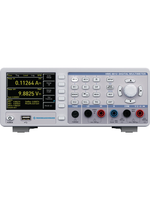 Rohde & Schwarz - HMC8012 - Multimeter benchtop TRMS AC+DC 1000 VDC 10 ADC, HMC8012, Rohde & Schwarz