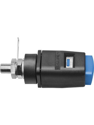 Schtzinger - SDK 503 / BL - Quick-release terminal ? 4 mm blue, SDK 503 / BL, Schtzinger