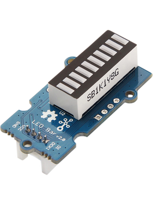 Seeed Studio - 104020006 - Grove LED Bar v2.0, Arduino, Raspberry Pi, BeagleBone, Edison, LaunchPad, Mbed, Galiel, 104020006, Seeed Studio