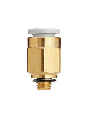 SMC - KQ2H04-M5A - Straight plug-in connector -100 kPa...1 MPa, KQ2H04-M5A, SMC