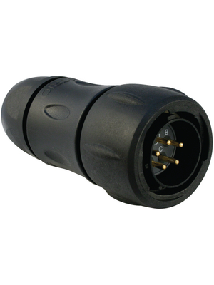 Souriau - UTS6JC14E5P - Coupling plug UTS Hi seal Poles=5 N/A Male Housing size14, UTS6JC14E5P, Souriau