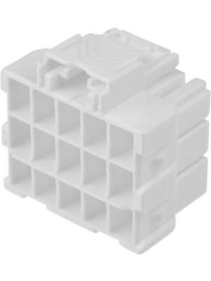 TE Connectivity - 1-1971875-7 - Female Housing Pitch6 mm Poles 3 x 5 Multi row / for panel mount Power Triple Lock, 1-1971875-7, TE Connectivity