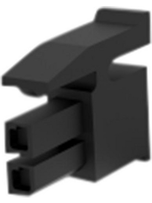 TE Connectivity - 794617-2 - Crimp housing Pitch3 mm Poles 2 MATE-N-LOK Micro, 794617-2, TE Connectivity