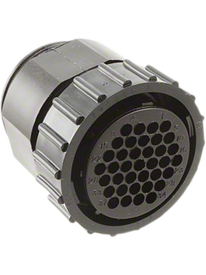 TE Connectivity - 796288-1 - Plug CPC1 Poles=37, accepts female contacts / Free hanging/cable mount / sealed, 796288-1, TE Connectivity