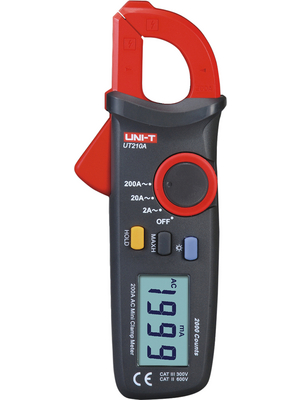 UNI-T - UT210A - Current clamp meter, 200 AAC, UT210A, UNI-T
