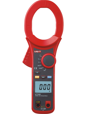 UNI-T - UT220 - Current clamp meter, 200 AAC / 2000 AAC, UT220, UNI-T