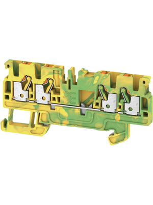 Weidmller - A4C 2.5 PE - 1521540000 - Terminal block A N/A green/yellow, 0.5...2.5 mm2, A4C 2.5 PE - 1521540000, Weidmller
