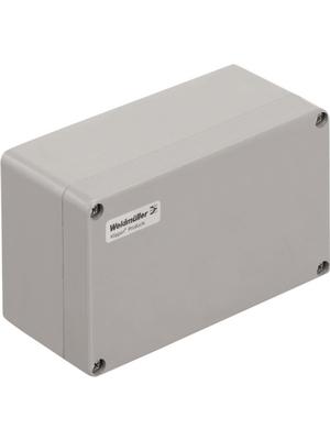 Weidmller - KLIPPON POK 122209 - Plastic enclosure light grey 220 x 90 x 120 mm Glass-fibre-reinforced plastic IP 66 N/A, KLIPPON POK 122209, Weidmller