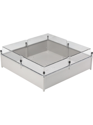 Weidmller - TBF 60/60/21 TRSP - Plastic enclosure platinum grey / transparent Glass-fibre-reinforced Polyester IP 66 N/A TBF, TBF 60/60/21 TRSP, Weidmller