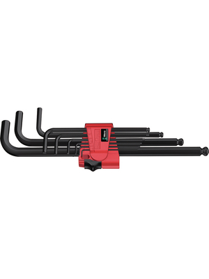Wera - 950 PKL/9BMN BLACK - L-key set, Hex-Plus, 950 PKL/9BMN BLACK, Wera