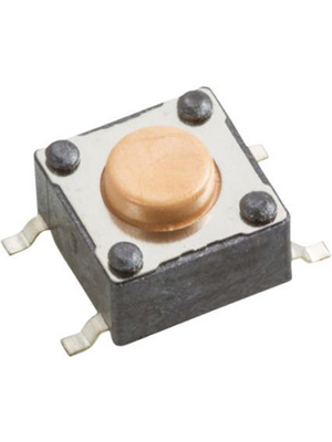 Wrth Elektronik - 430152043836 - Tact Switch SMT 12 VDC 50 mA orange, 430152043836, Wrth Elektronik