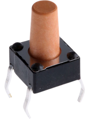 Wrth Elektronik - 430156095736 - Tact Switch THT 12 VDC 50 mA orange, 430156095736, Wrth Elektronik