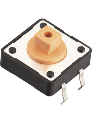 Wrth Elektronik - 430456073736 - Tact Switch N/A THT 50 mA orange, 430456073736, Wrth Elektronik