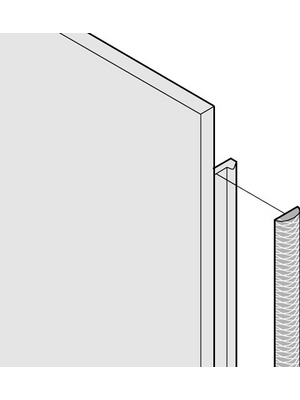 Pentair Schroff - 21101-853 - EMC Gasket, 3 HE, 14 TE, 21101-853, Pentair Schroff