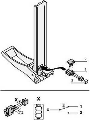 Pentair Schroff - 20817-877 - Micro switch, 6 HE, 20817-877, Pentair Schroff