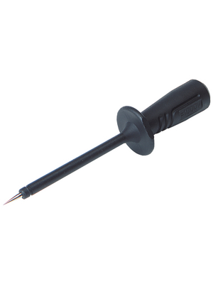 SKS Kontakttechnik - PRUEF 2600 C2 SCHWARZ / BLACK - Test probe ? 4 mm black 1000 VAC 1000 VDC, 1 A, PRUEF 2600 C2 SCHWARZ / BLACK, SKS Kontakttechnik