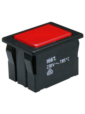 Marquardt - 1667.0101 - Push-button switch 2P, 1667.0101, Marquardt