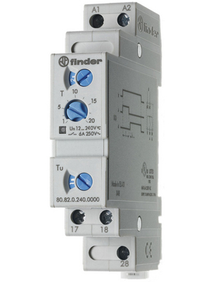 Finder - 80.82.0.240.0000 - Time lag relay Star-delta, 80.82.0.240.0000, Finder