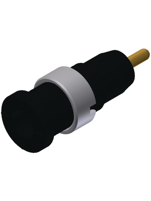 SKS Kontakttechnik - MSEB 2630 S1,9 AU SCHWARZ / BL - Safety socket ? 2 mm black CAT III N/A, MSEB 2630 S1,9 AU SCHWARZ / BL, SKS Kontakttechnik