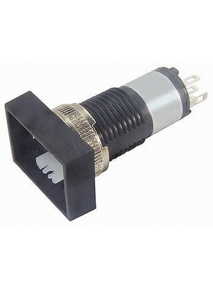 NKK - KB15RKW01 - Illuminated push button,1 A, KB15RKW01, NKK