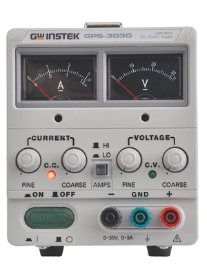 GW Instek - GPS-3030S - Laboratory Power Supply 1 Ch. 0...30 VDC 3 A, GPS-3030S, GW Instek