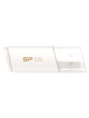 Silicon Power - SP016GBUF3B06V1W - USB Stick Blaze B06 16 GB white, SP016GBUF3B06V1W, Silicon Power