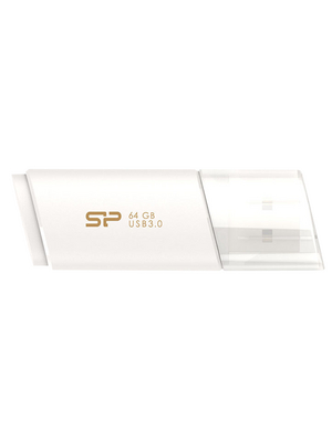Silicon Power - SP064GBUF3B06V1W - USB Stick Blaze B06 64 GB white, SP064GBUF3B06V1W, Silicon Power
