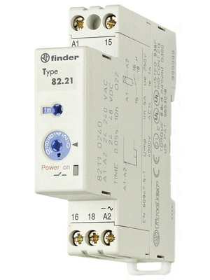 Finder - 82.21.0.240.0000 - Time lag relay Passing make contact, 82.21.0.240.0000, Finder