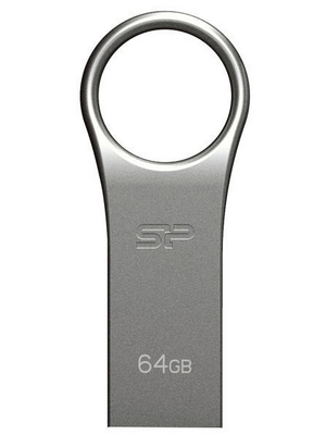 Silicon Power - SP064GBUF2F80V1S - USB Stick FIRMA F80 64 GB silver, SP064GBUF2F80V1S, Silicon Power