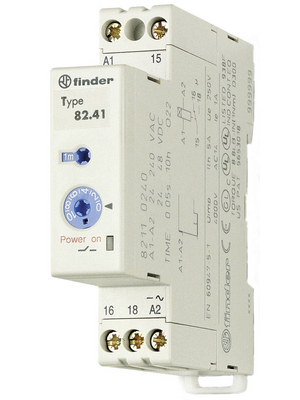 Finder - 82.41.0.240.0000 - Time lag relay Step-back delayed, 82.41.0.240.0000, Finder