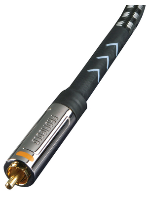 Profigold - OXYA4801 - Audio cable 1.00 m black/grey, OXYA4801, Profigold