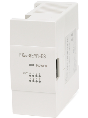 Mitsubishi Electric - FX2N-8EYR-ES/UL - Expansion Module FX3G, 8 RO, FX2N-8EYR-ES/UL, Mitsubishi Electric