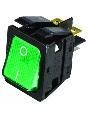 Arcolectric - C6053ALNAM - Rocker switch 2P 16 A 250 VAC, C6053ALNAM, Arcolectric
