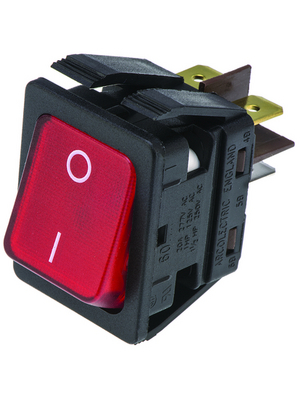 Arcolectric - C6053ALNAE - Rocker switch 2P 16 A 250 VAC, C6053ALNAE, Arcolectric