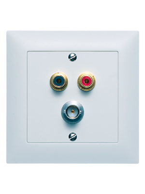 Contrik - UP-ED/2CINCHBNC - In-wall mounting set N/A, UP-ED/2CINCHBNC, Contrik